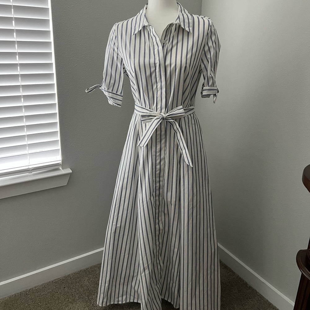 Calvin Klein Stripped Dress